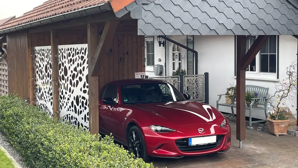 Carportverkleidung Edelstahl