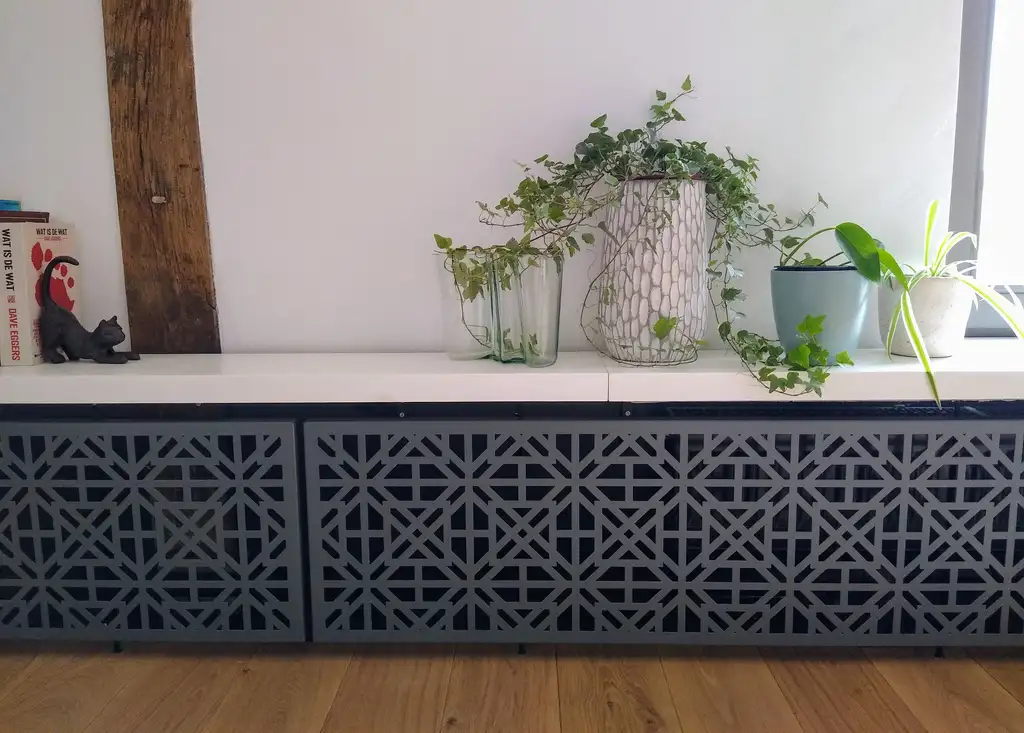 Heizkörperverkleidung modern Metall