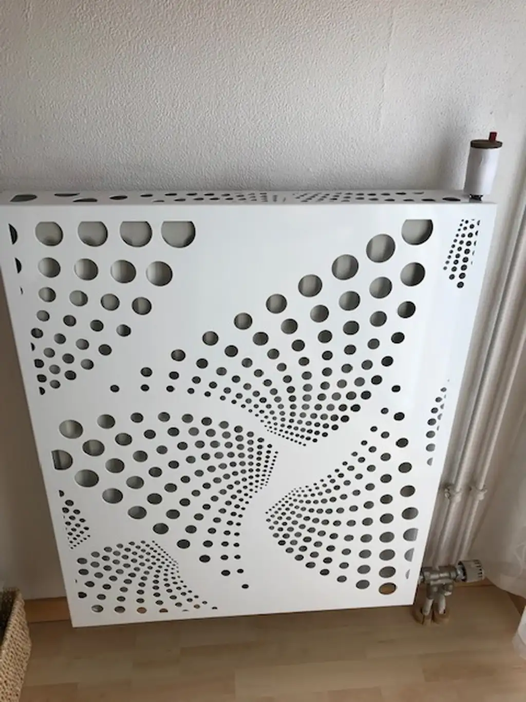 Heizkörperverkleidung modern Seifenblasenfächer