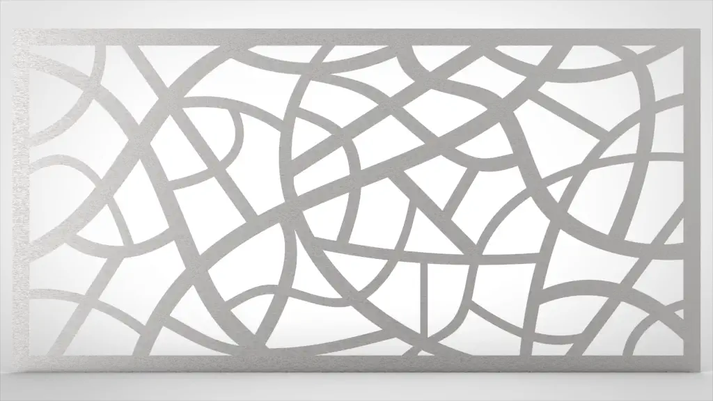 Lochblech Muster, tolle design Lochblechmuster z. B. für Balkongeländer