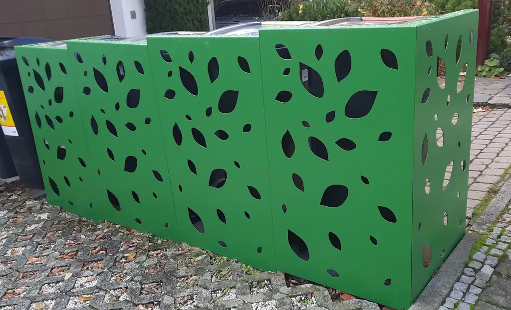 Mülltonnenverkleidung Metall