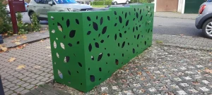 Mülltonnenverkleidung Metall