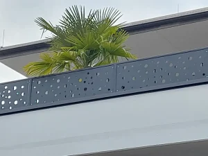 Sichtschutz Terrasse Geländer