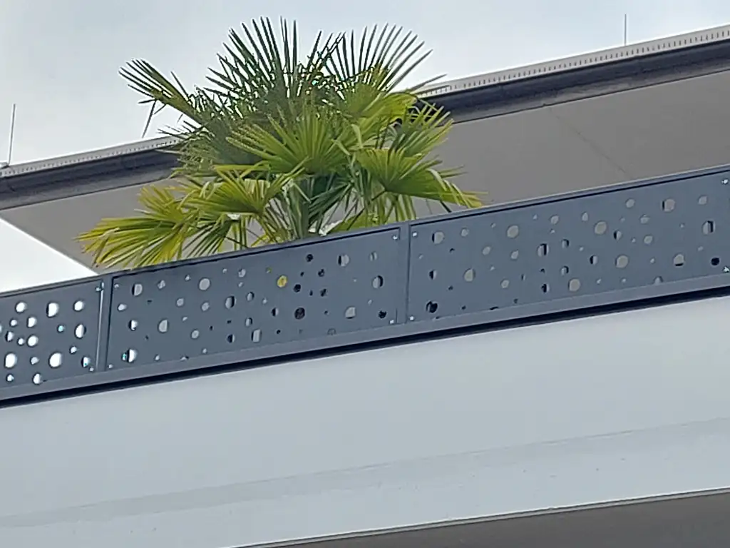 Sichtschutz Terrasse Geländer