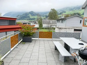 Sichtschutz Terrasse Metall
